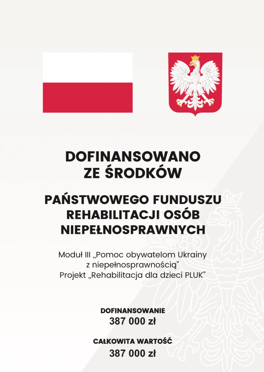 Rehabilitacja dla dzieci PLUK