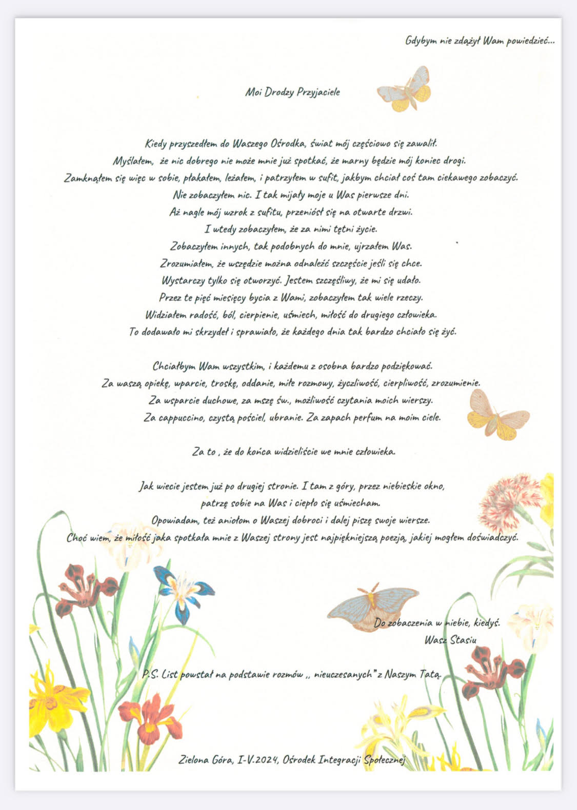 Stanisław Bryk - Moi Drodzy Przyjaciele